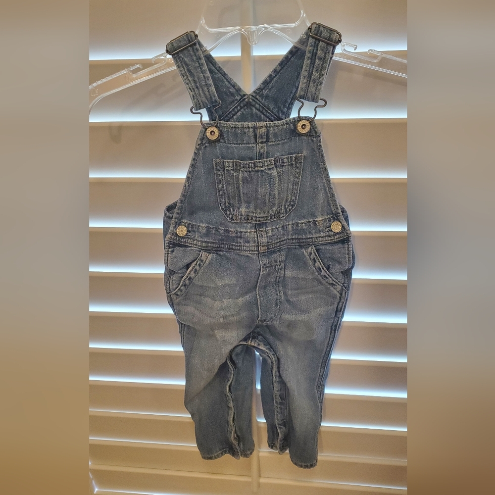 GAP Kids Denim Overalls - Blue